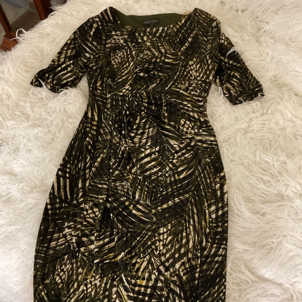 Connected Apparel green dress